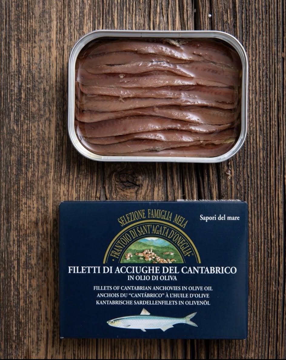 Filetti di Acciughe del Cantabrico in Latta 78 Grammi